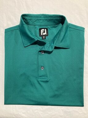 FootJoy Men's Green Performance Polo (064)